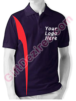 Designer Purple Wine and Red Color Mens Logo T Shirts